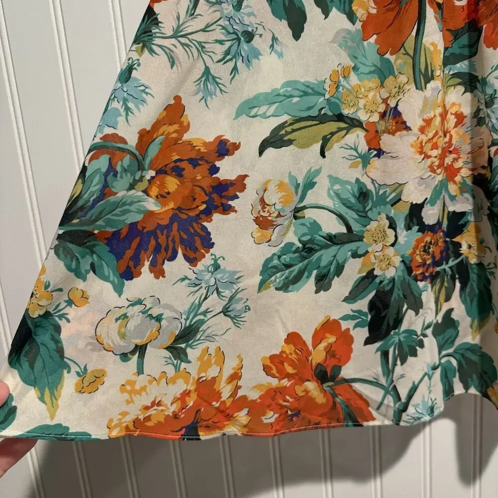 Anthropologie Meadow Rue Floral Sleeveless Top Size Small